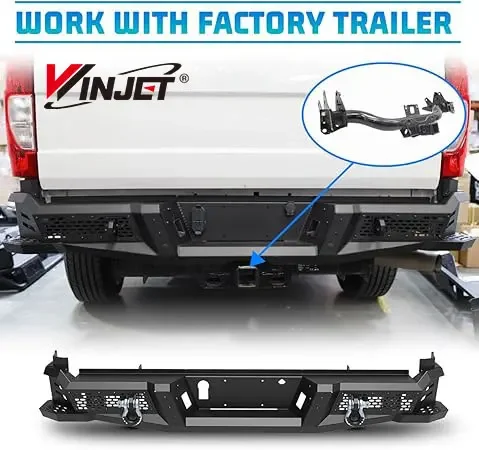 Face-lift Wide automotive exterior accessories Rear Bumper Compatible for Ford F150 2018 2019 2020