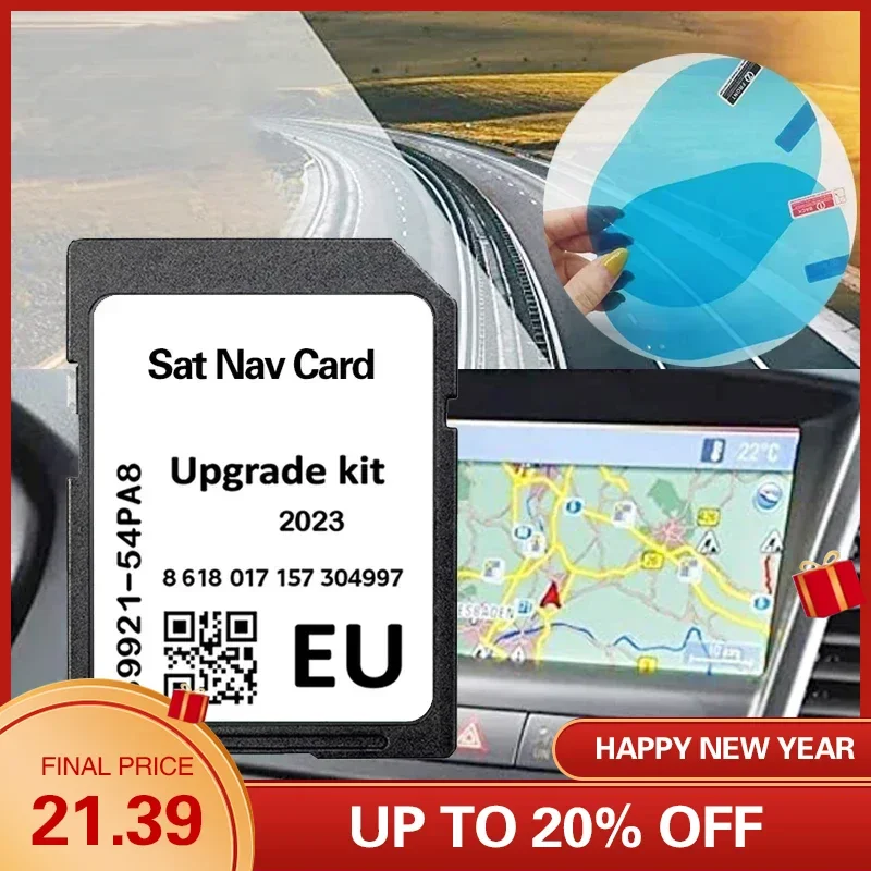 

Navigation Map SD Card Navi Navigation 2023 Swift Sx4 S-Cross Vitara 54PA8 for Suzuki Slda Bosch with Anti Fog Reaview Stic