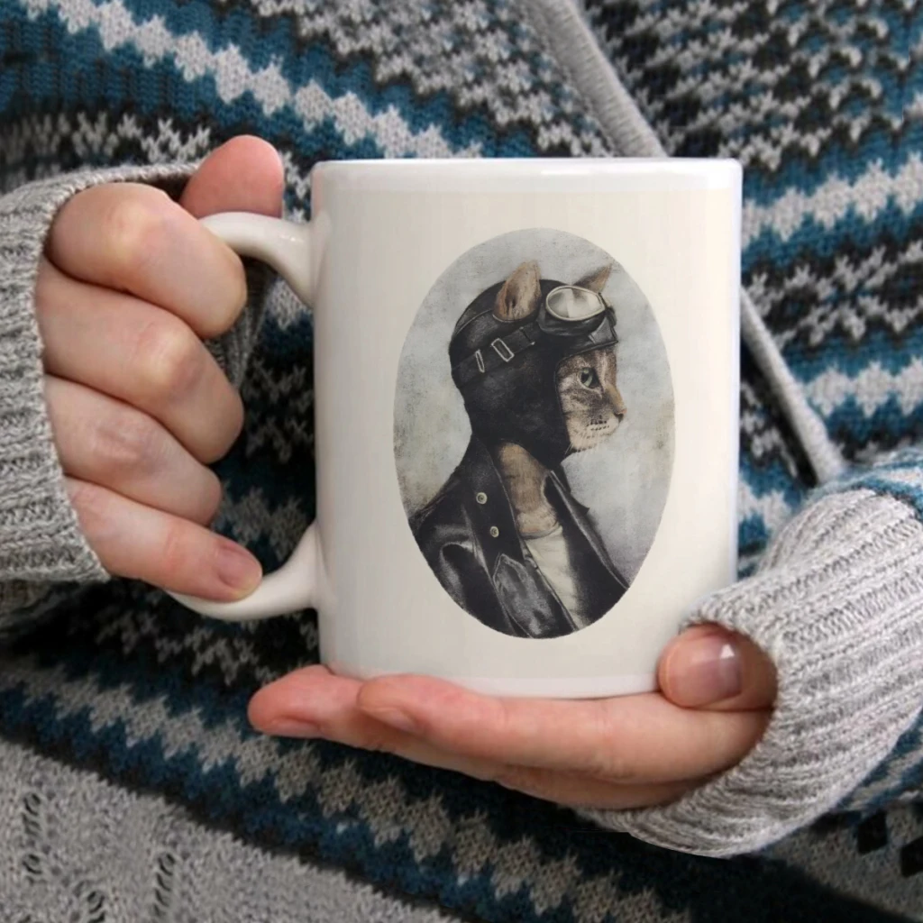 

PilotCoffee Mug Tea Cup 11oz Coffee Cup Funny Birthday Ceramic Mug Personalized Cup