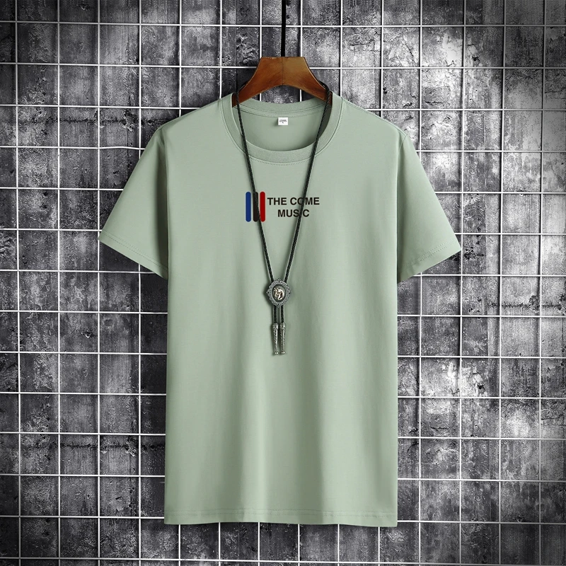 Men\'s T-shirt Cotton Streetwear Hip Hop 2023 Summer New Oversized T Shirt Men Clothing Causal O-neck Basic Male Tshirts Tees