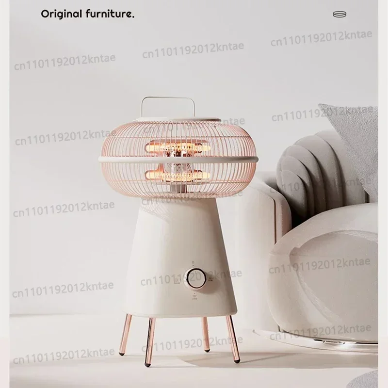 Small Solar Heater Household Energy Saving Air Heater Small Silent Carbon Fiber Heating Oven Electric Fireplace