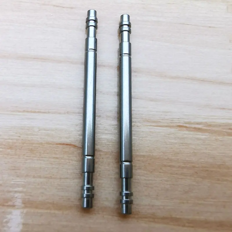 2pcs 316L Stainless Steel Watch Spring Bars 1.5x22mm For DEEPSEA Sea-Dweller 126660 Watch Band Aftermarket Watch Accessories