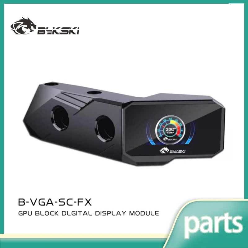 

Bykski PC Water Cooling Terminal Thermometer OLED Digital Display LCD Screen for GPU Water Block Bridge Module B-VGA-SC-FX