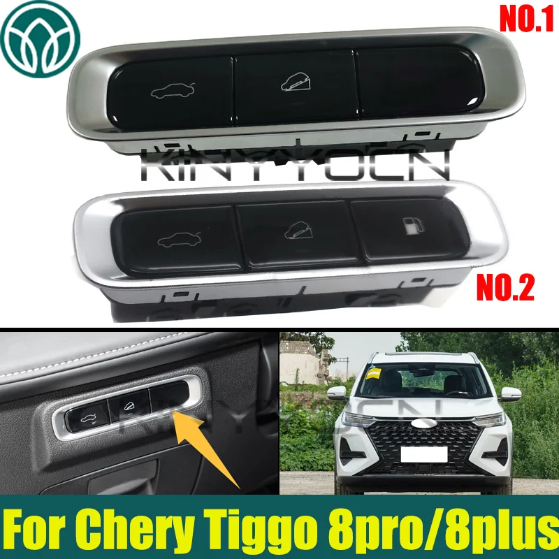

Car Electric Rear Trunk Switch 808000751AA For Chery Tiggo 8pro/8plus Electric Rear Door Switch Fuel Tank Door Switch