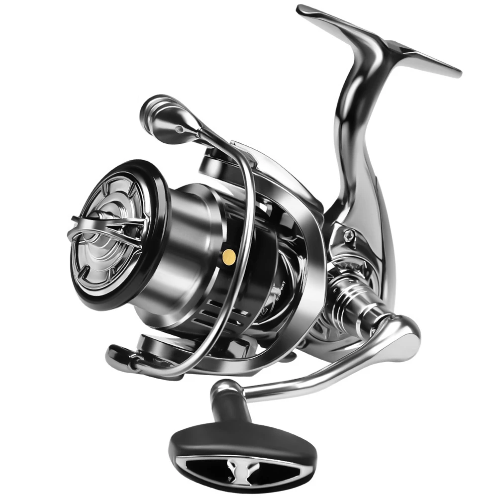 

YFASHION Spinning Reel Ultra Smooth Powerful Reel Left / Right Hand With Toughened Metal Head For Outdoor Fishing