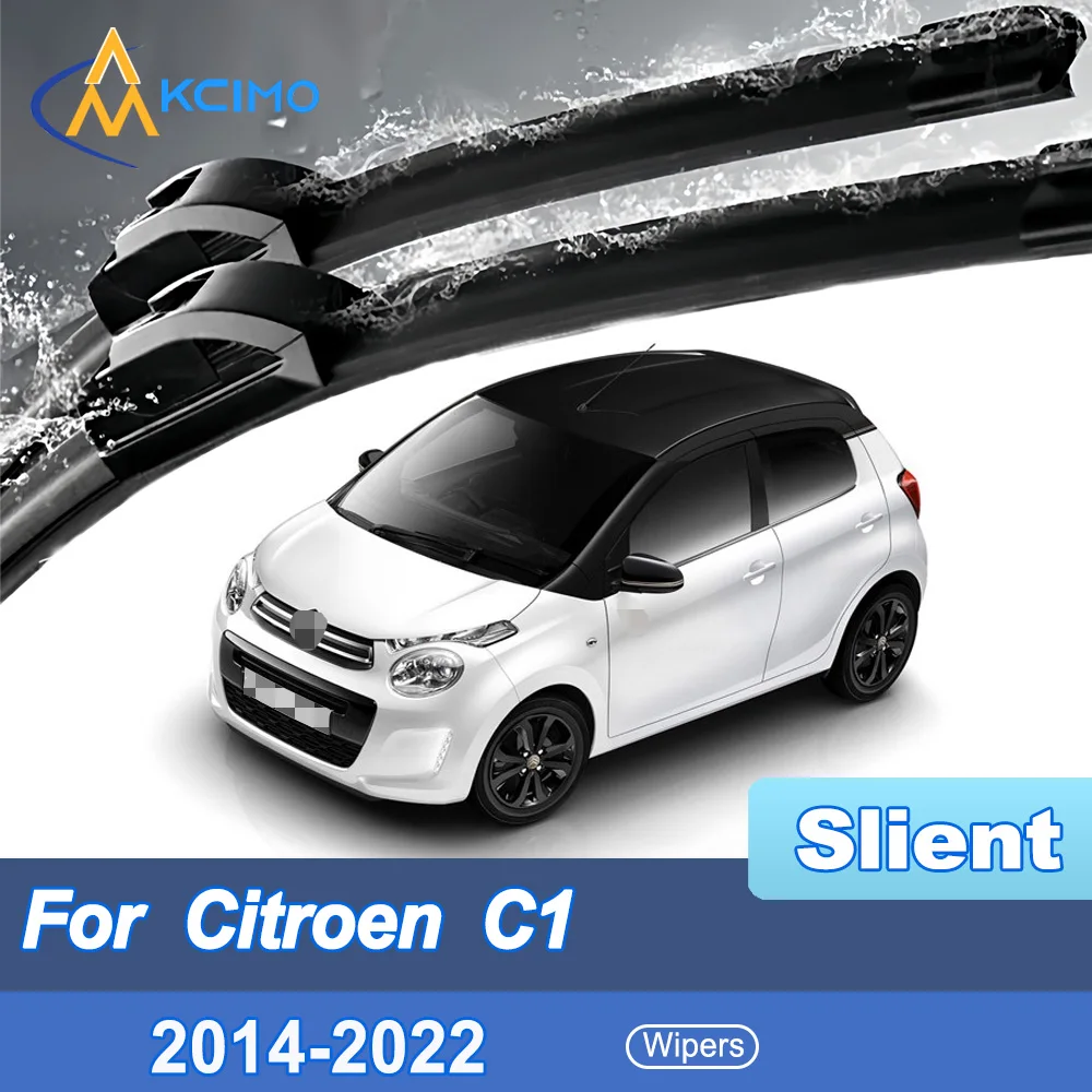 

Wiper Front Wiper Blades For Citroen C1 AB40 2014-2022 Windshield Windscreen Front Window Accessories