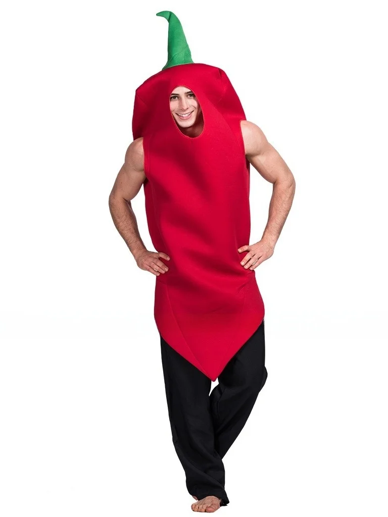 할로윈 재미있는 음식 코스프레 의상 성인 채소 공연복 회사 연례 회의 감자 당근 녹두 의상