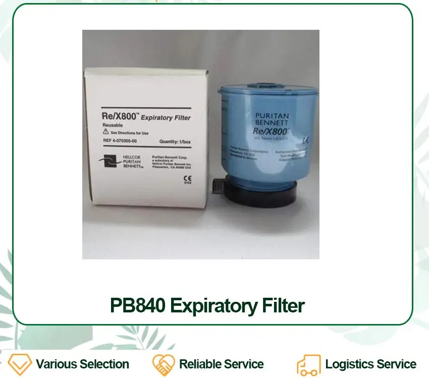 

Original PB840 RE/X800 Reusable Bacteria Filter Expiratory Filter