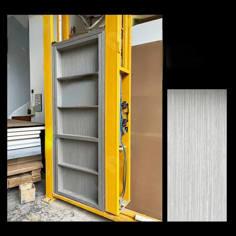 Prettywood Modern House Interior Bookshelf Door Design Invisible Secret Room Solid Wooden Book Shelves Door Hidden Bookcase Door