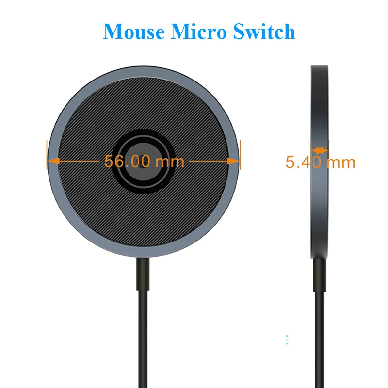 Virtual Mouse Automatic Mechanical Turntable Prevents Computer Sleeping Mouse Jitter Ultra-Silent Mouse Microswitch