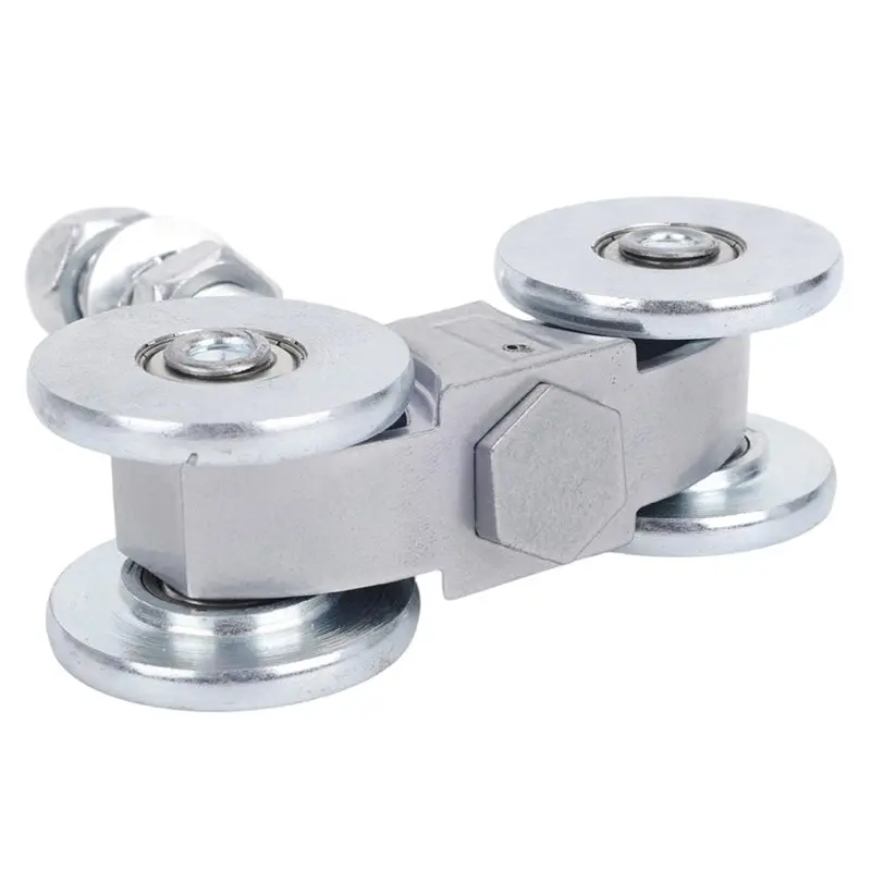 ABRU-2PCS DL111-STW Roues de guidage avec rail de boîte et profilé en U
