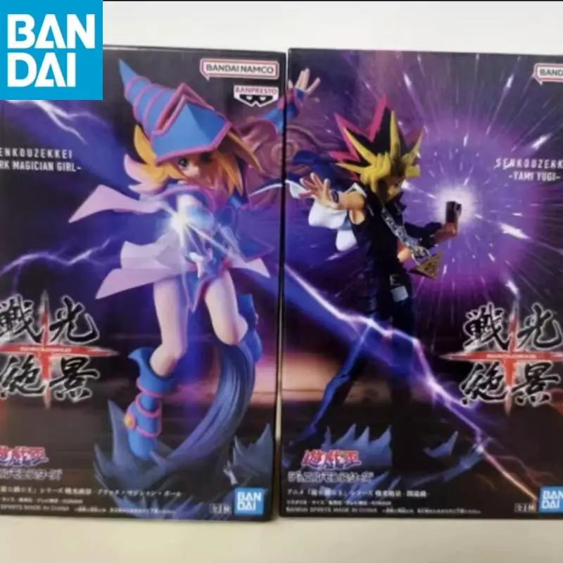Bandai Namco Banpresto Yu-Gi-Oh!duel Links Senkouzekkei Schwarzer Magier Mädchen Dunkler Magier Mädchen Yami Yugi PVC Sammler Spielzeug Geschenk