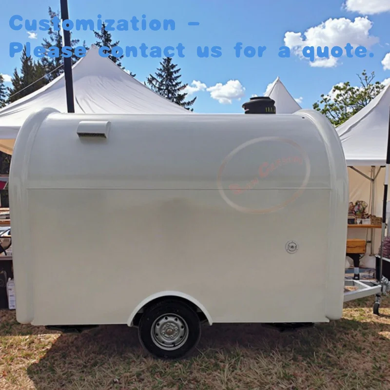 

custom.Fully Equipped Mobile Food Truck Street Food Kiosk Pizza Hot Dogs Coffee BBQ More-Concessions and Stalls