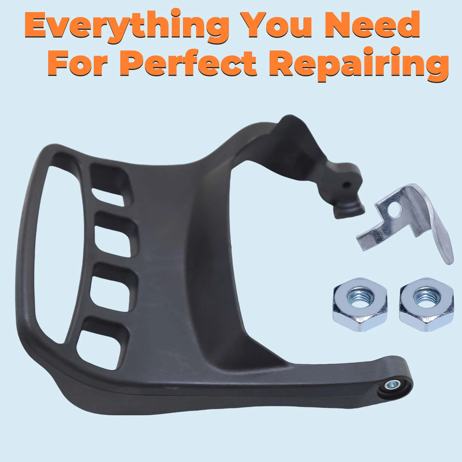 Chain Brake Handle For Stihl MS311 MS391 MS311C MS391C Chainsaw Hand Guard Catcher Bar Nuts 1140 792 9101 C 0000-656-7700