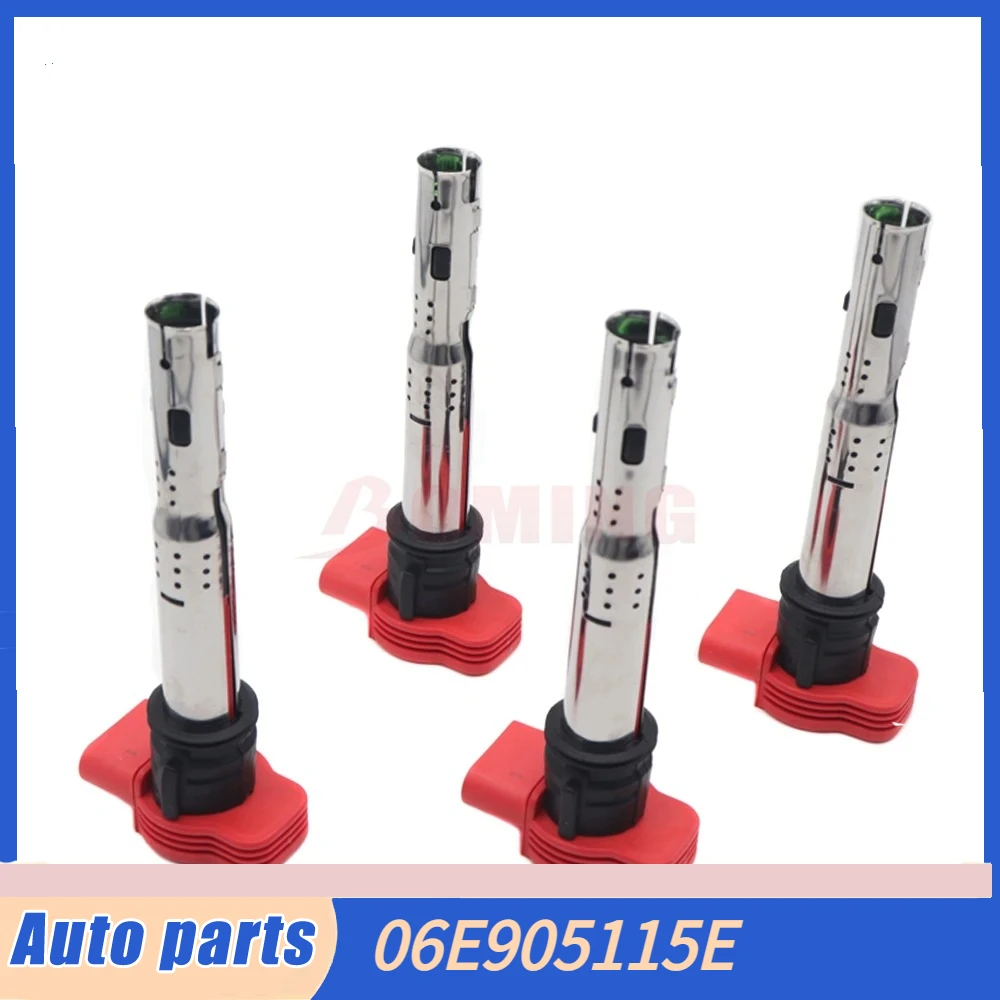 

Car Ignition Coil 1/4pcs 06E905115E For Audi S3 A4 A5 A6 Q5 R8 Q7 TT allroad Quattro Volkswagen CC Beetle Eos Golf R Tiguan New