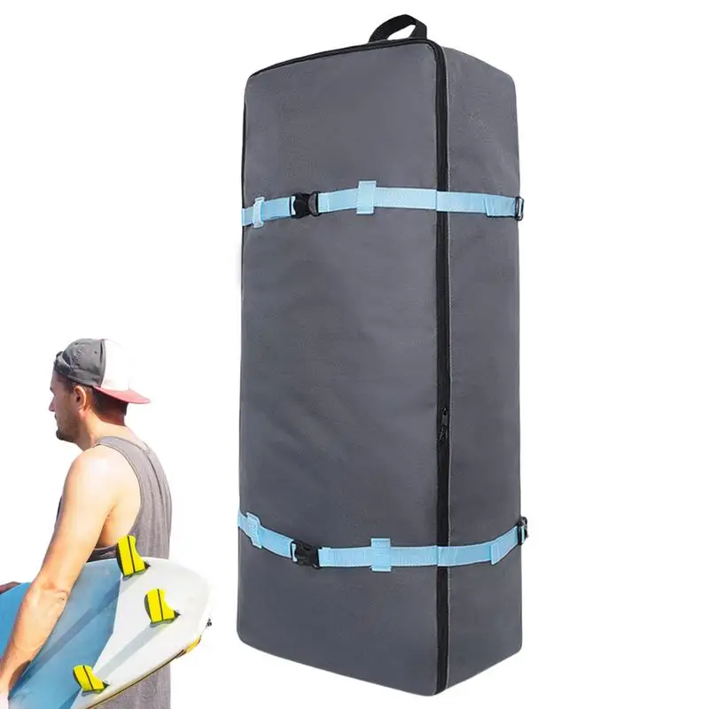 

Inflatable Paddle Board Bag Zippered Waterproof Carry Bag Portable Carry Bag With Handle Multipurpose Storage Bag For Surfboards