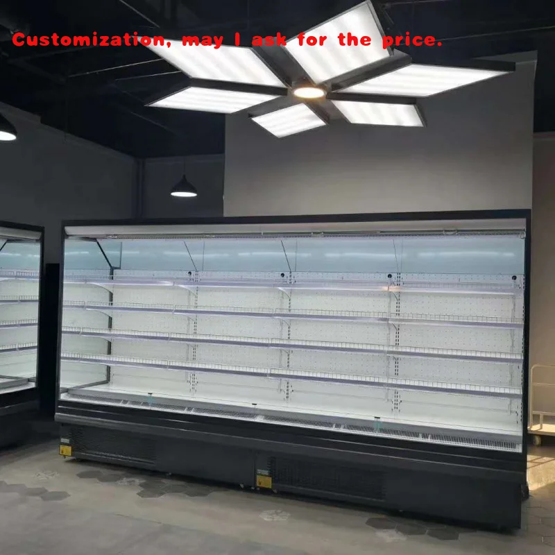 

на заказ. Коммерческое холодильное оборудование для супермаркетов Морозильная камера для супермаркетов Холодильник для витрины напитков в супермаркете Холодильник