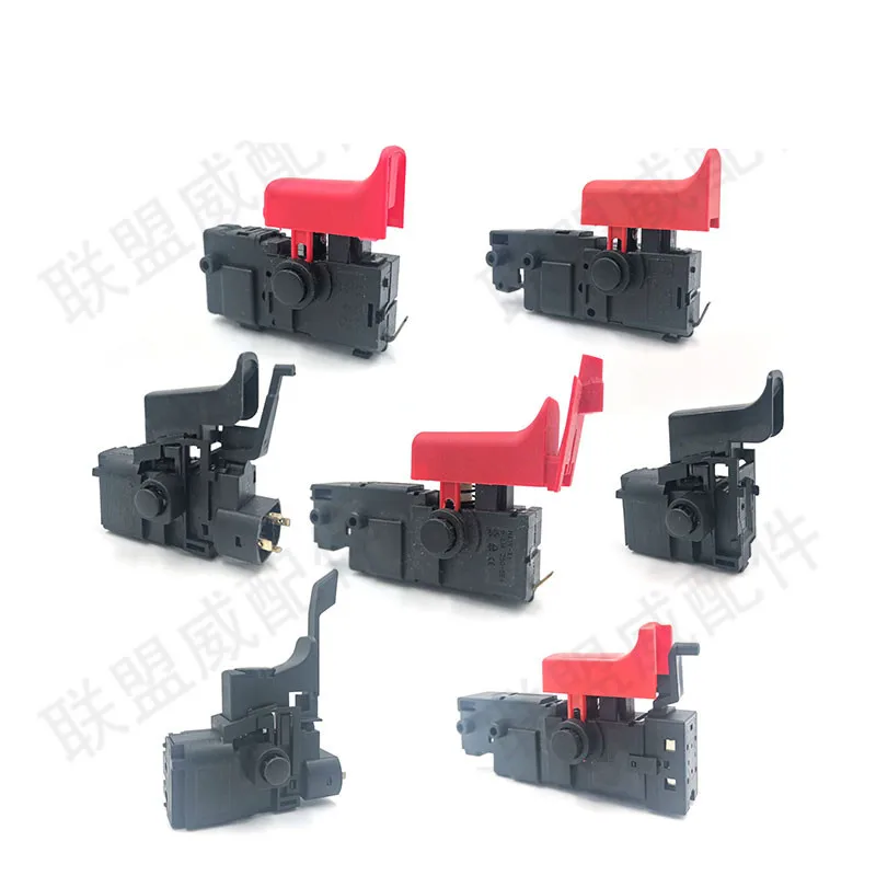 Power Tool Switch Electric Brushless Motor Switch Replacement for Angle Grinder Drill Lock Trigger Switch GBH2-20SE/22/24/26DER