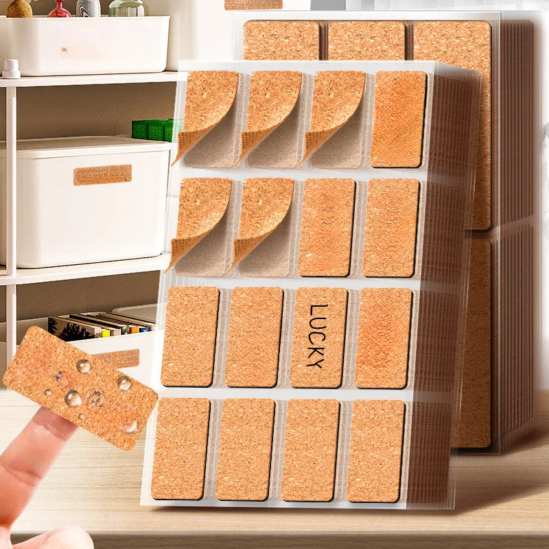 Cork Waterproof Sticky Notes Creative Memo Pads Office School Stationery Self-Adhesive Convenient Stickers Sticky Note Pads