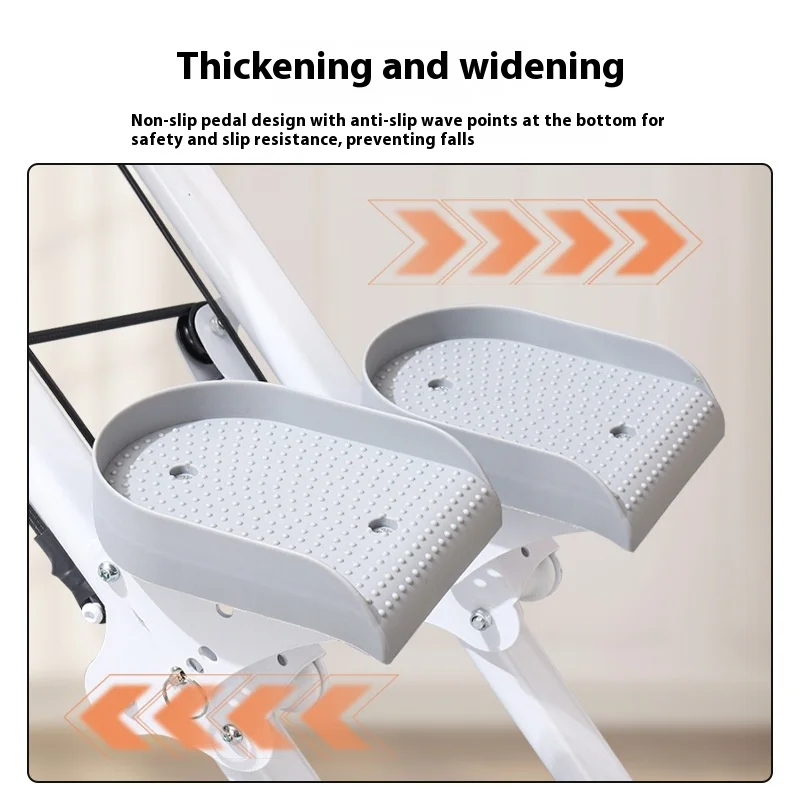 Multifunctional Household Indoor Exercise Climbing Machine Foldable Stepping Fitness Equipment for Slope Climbing