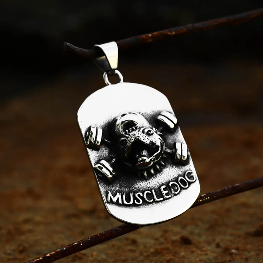 فاسق الهيب هوب الفولاذ المقاوم للصدأ الحيوان قلادة قلادة الرجال شخصية الموضة الأسد الأفعى قلادة السائق مجوهرات الحفلات بالجملة #5