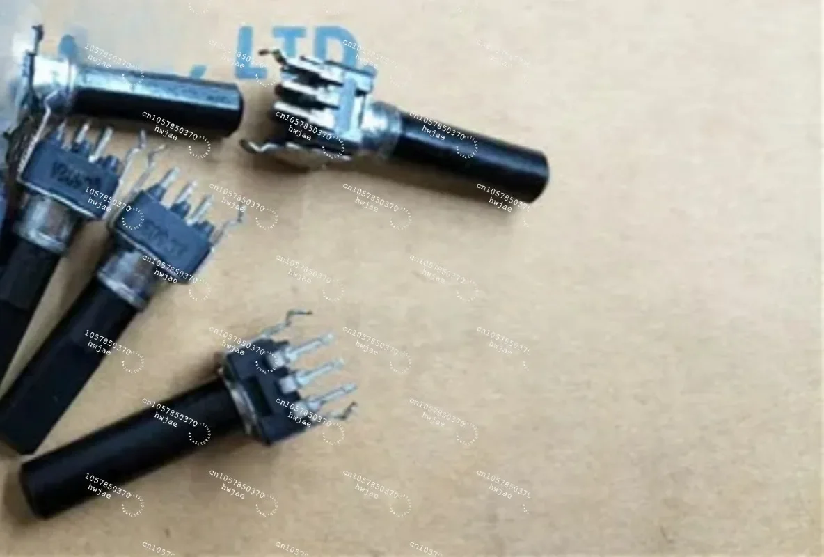For [BELLA] ALPS 09 Series Vertical Single Potentiometer A5K A100K D-Shaft 30mm Handle 23mmF Imported – 10PCS/LOT
