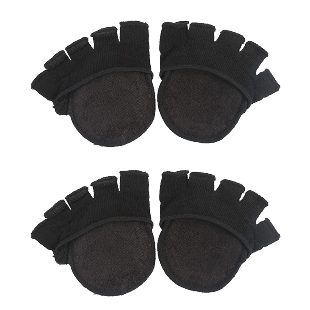 

1 Pair Women'S Heel Boat Premium Cotton Anti Slip Breathable Ankle Socks For Girls Invisible
