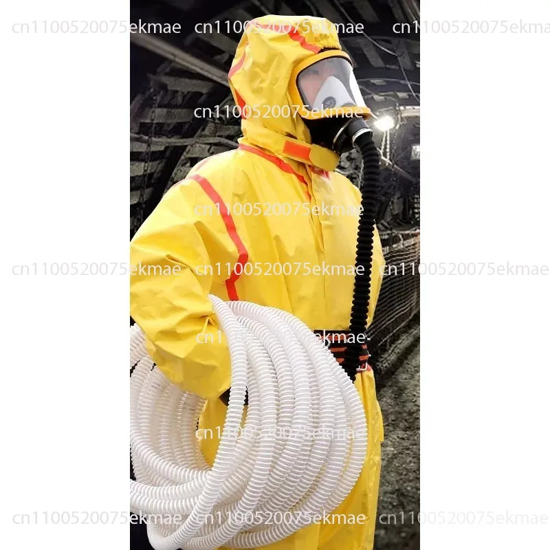Electric-powered, Self-priming, Long-hose, Single-person Air-supply Dust Mask