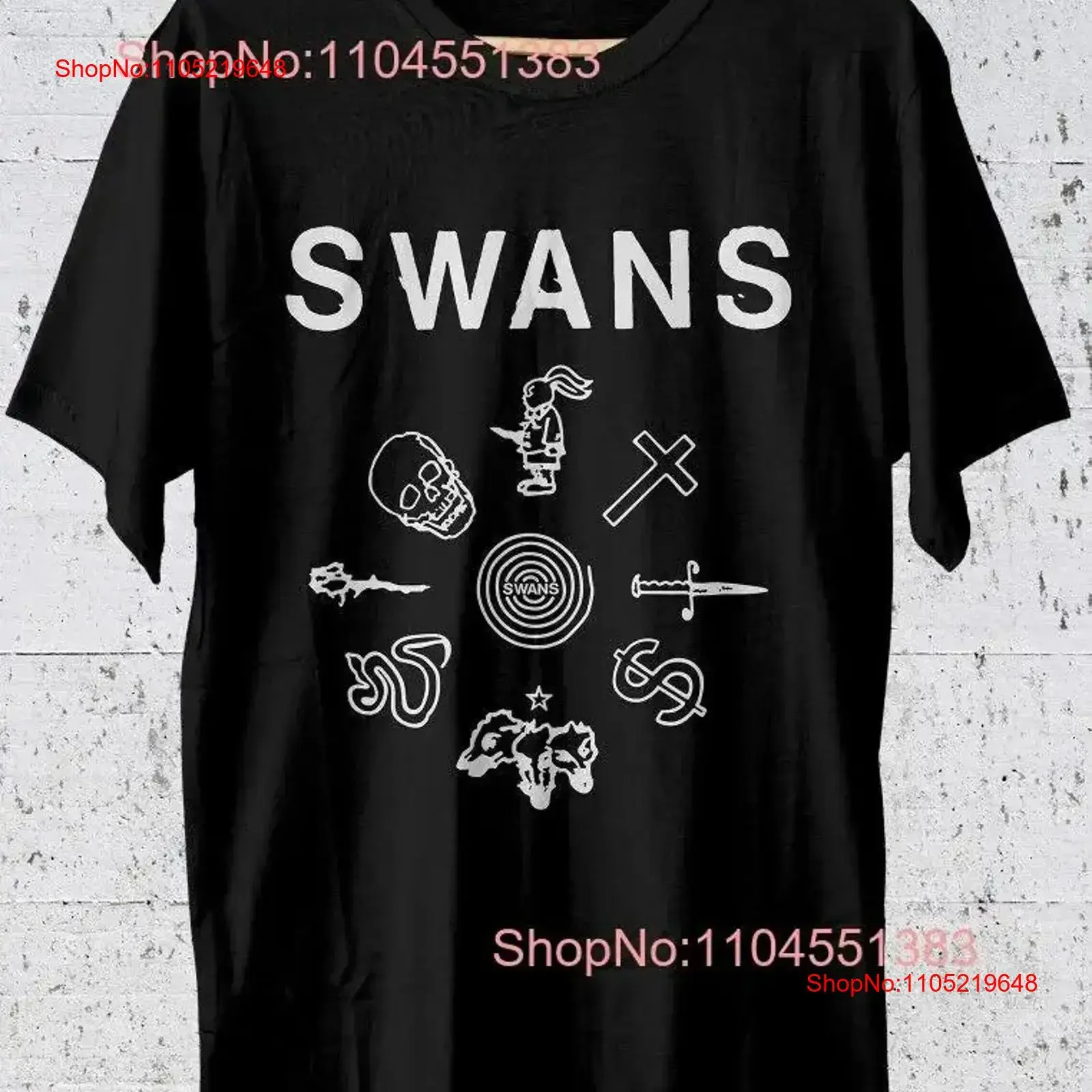 

Swans T shirt Album Inspired Music vintage Washed designer clothes fashion homme Slightly Unisex Comfortable Stylish graphic