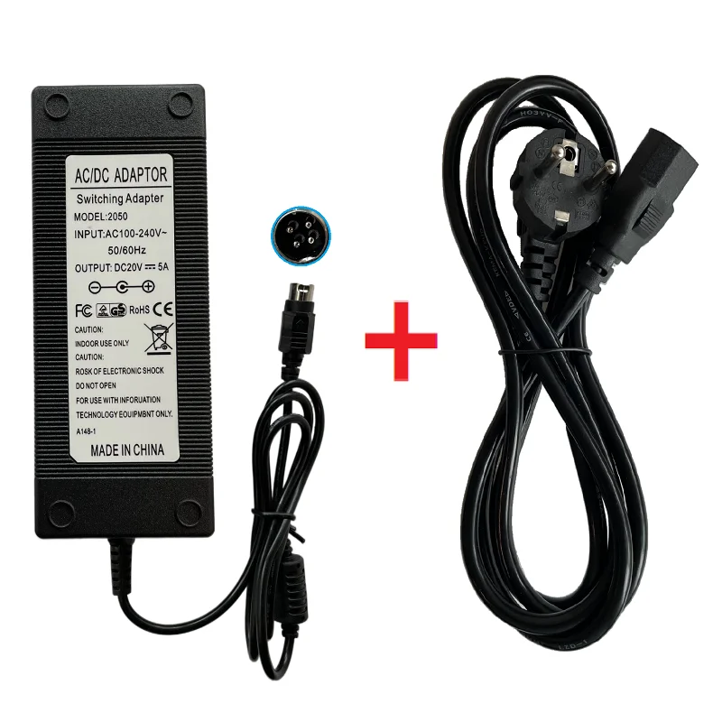 Imagem -05 - Adaptador de Alimentação Adequado para ge Vivid i Color Ultrasound Charger 4pin 20v 5a Twadp100