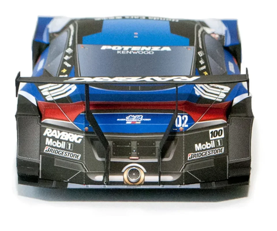 WRC 2012 HSV-010 1:24 Modello di carta per auto, Dakar World Rally Racing Origami Art, Papercraft 3D fatto a mano Artigianato fai da te ZX-135