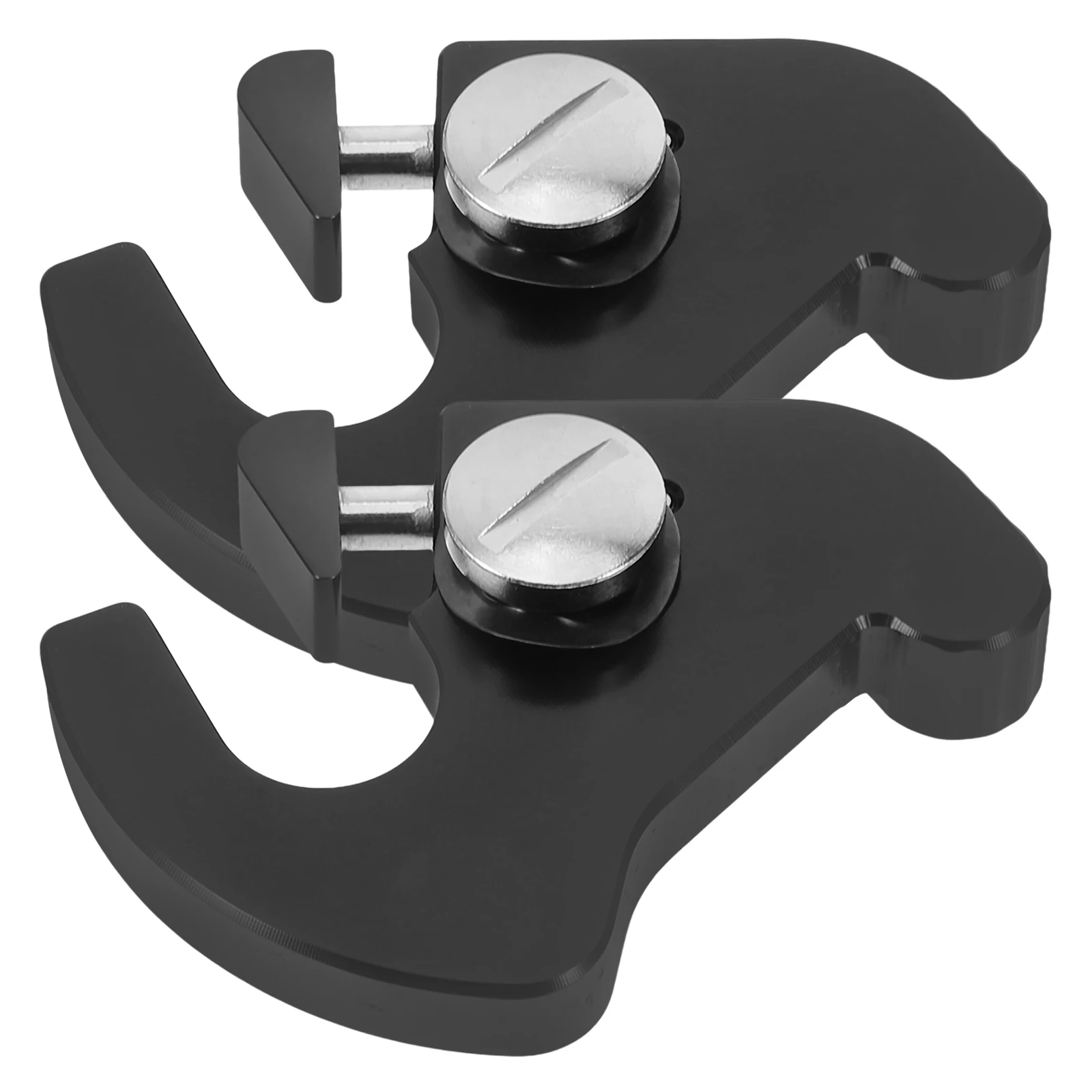 

Motorcycle Luggage Rack Quick Release Lock Black Aluminum Alloy Latch Clip Bike Accessories Durable Secure Fixing Mechanism Fast