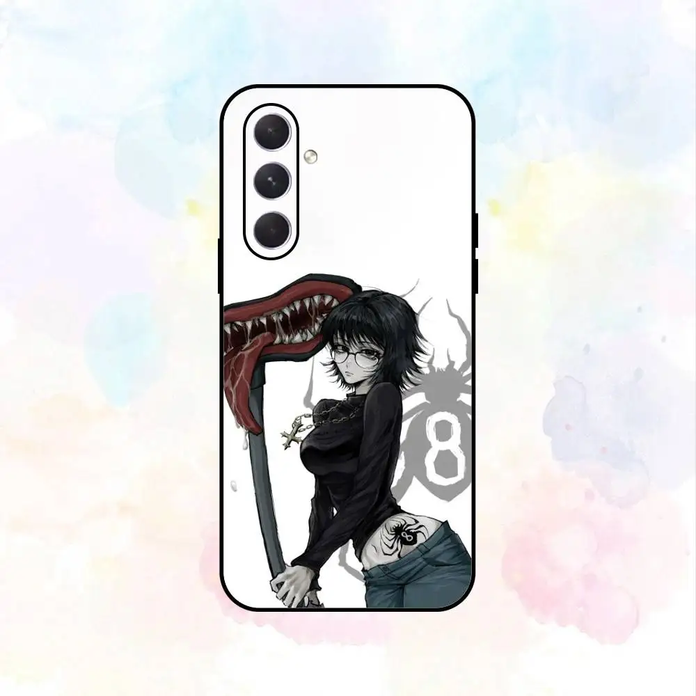 S-Shizuku M-Murasaki Anime Capa de telefone para Samsung Galaxy A73, A72, A71, A70, A53, A52, A51, Outros Soft Black Shell