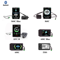 BAFANG CAN-protocol 860C 600C 530S DPC18 P860C,Triangle plug,electric bike display for mid M500 M620, motor kits,  Bluetooth