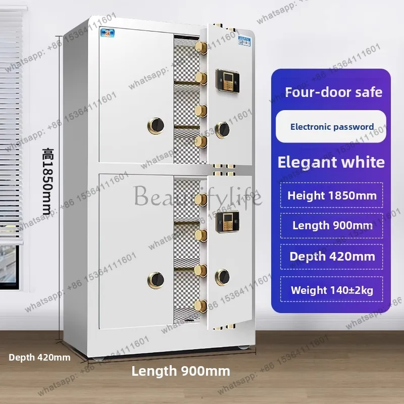 

Bedside tables Storage locker Night table nightstand Safe Thickened all-steel anti-theft password safe cabinet nightstands