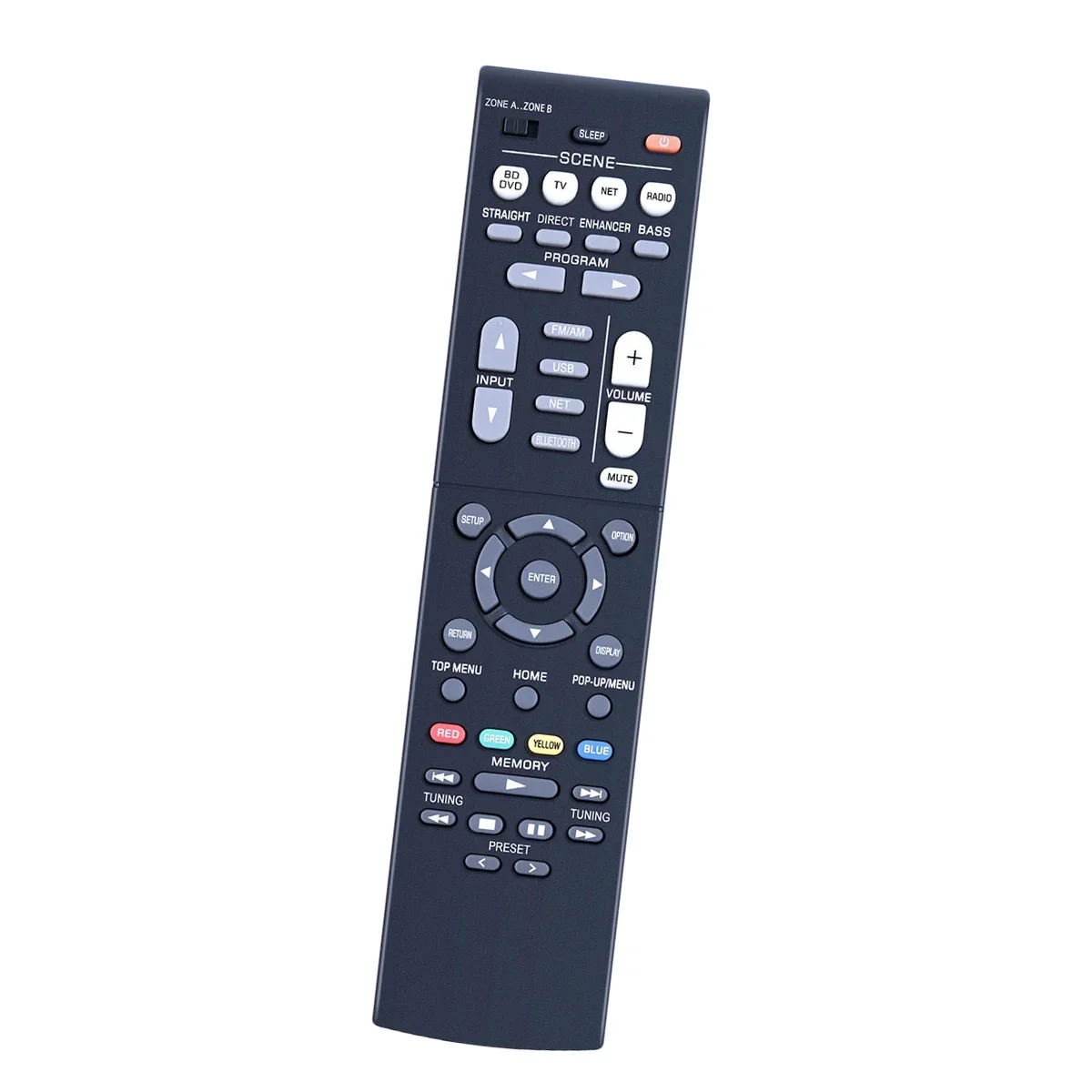 New Remote Control For Yamaha RX-A660 RXV57 HTR-4071 HTR-4072 HTR-3068 HTR-4069 Audio Video AV Receiver