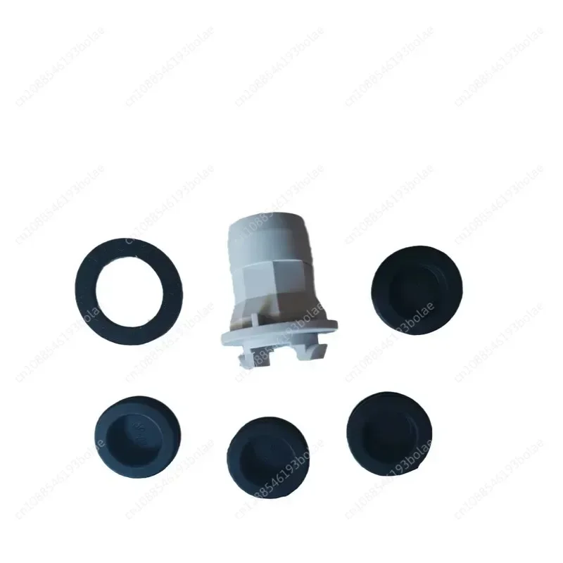 3 Pcs New for Hisense Hitachi Central Air Conditioner, Drain Nozzle, Drain Pipe Connector Assembly, Water Nozzle DC-01Q