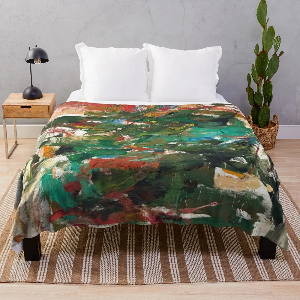 

Joan Mitchell Throw Blanket Custom Shaggy Nap Blankets