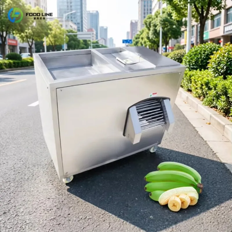 Automatic Green Banana Peeling Machine Ripe Banana Peeling Machine Plantain