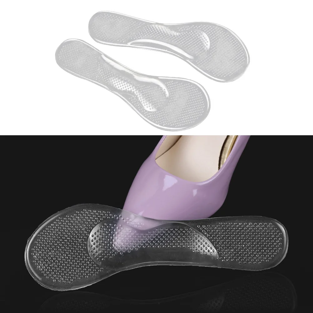 

Non Slip Insoles Women High Heels Gel Shoe Pads Invisible Cushions Soft Arch Support One Size Fits All Foot Care Tools