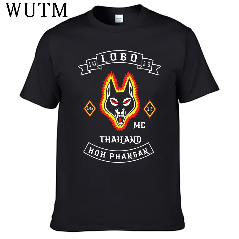 Lobos Mc T-Shirt 100 % Baumwolle Herren-Shirt