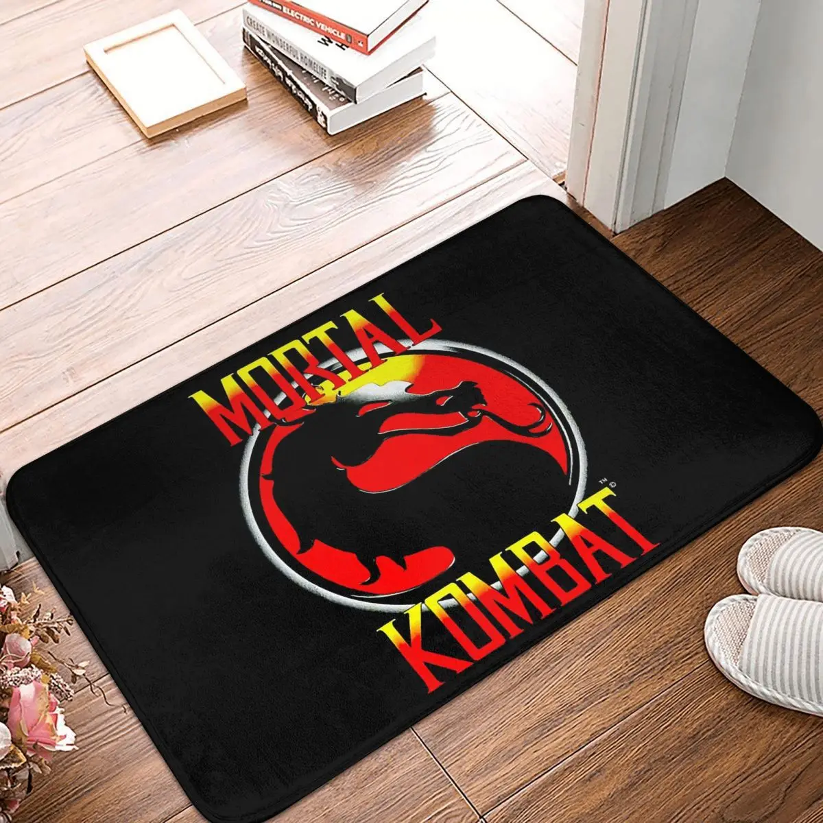 Cartoon Mortal Kombat Doormat Kitchen Entrance Home Floor Mat Anti-slip Carpet Rug for Balcony Footpad Mats