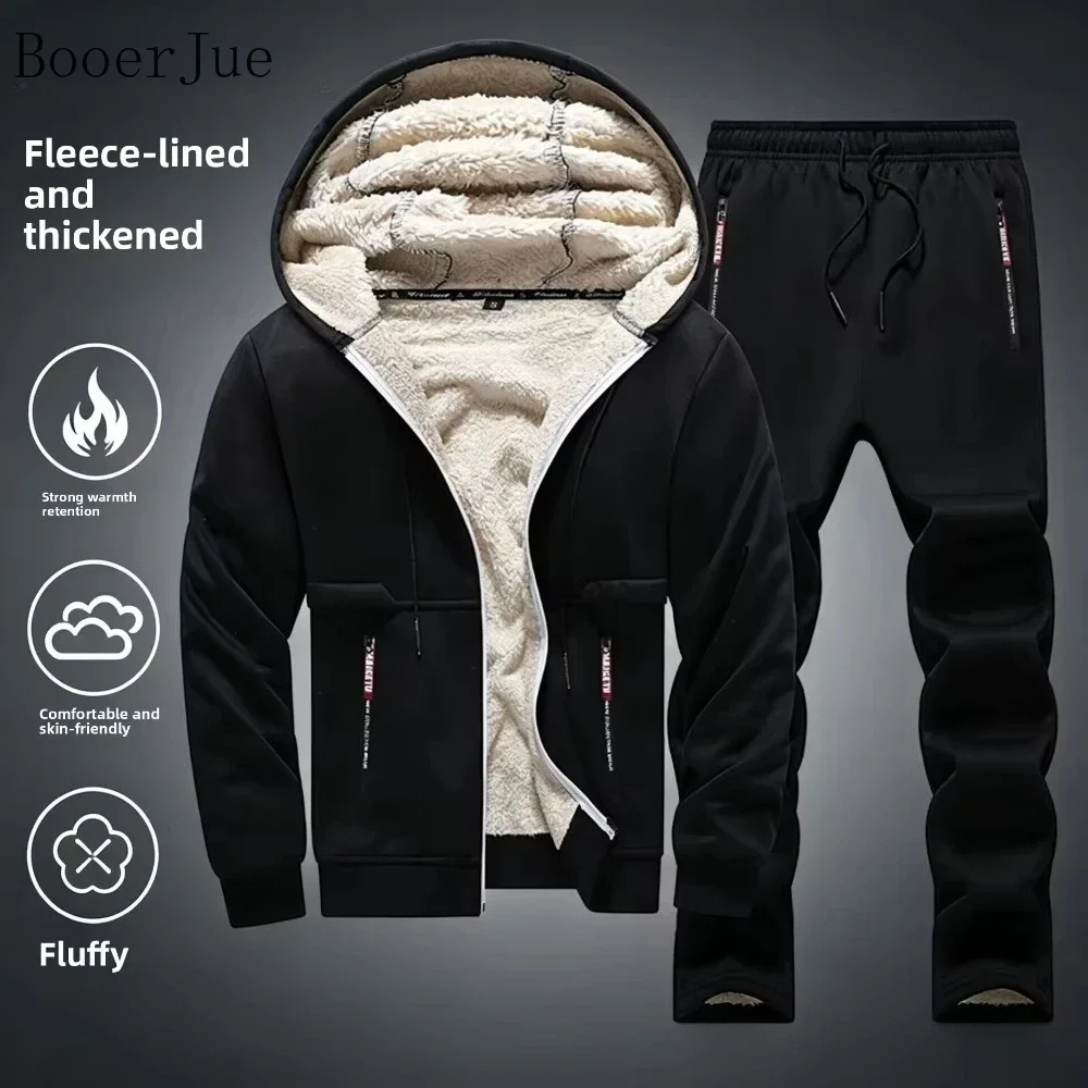 ensemble-de-survetement-a-capuche-en-laine-d'agneau-d'hiver-vetements-de-sport-decontractes-thermiques-ensemble-2-pieces-pour-sports-de-plein-air-peche-camping-epais-et-chaud