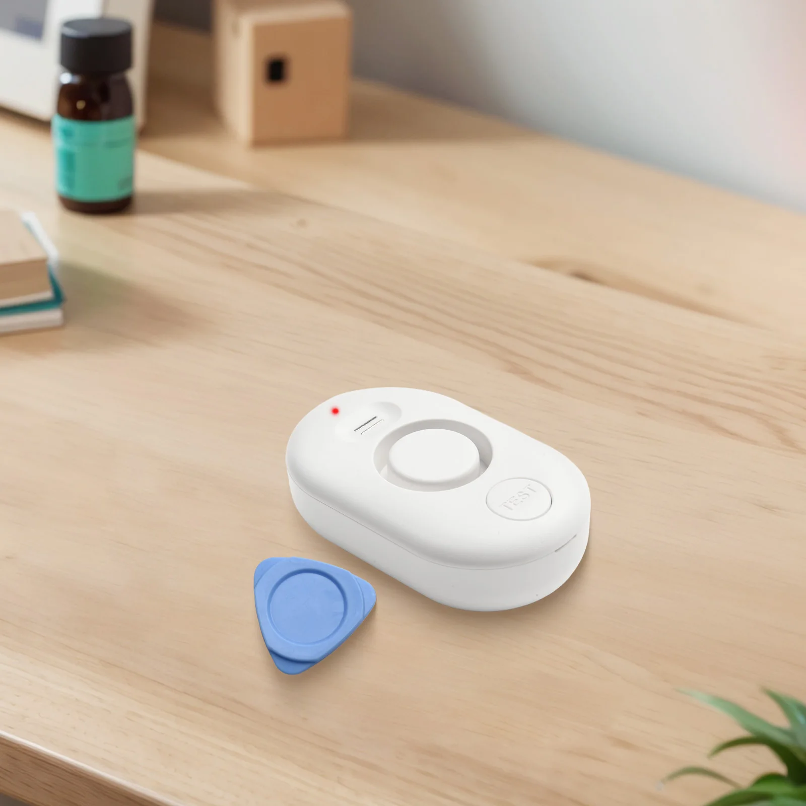 

Flood Alarm Smart Home Water Sensor Flood Prevention ABS Material Bathroom Use Battery Operated High-decibel Alarm