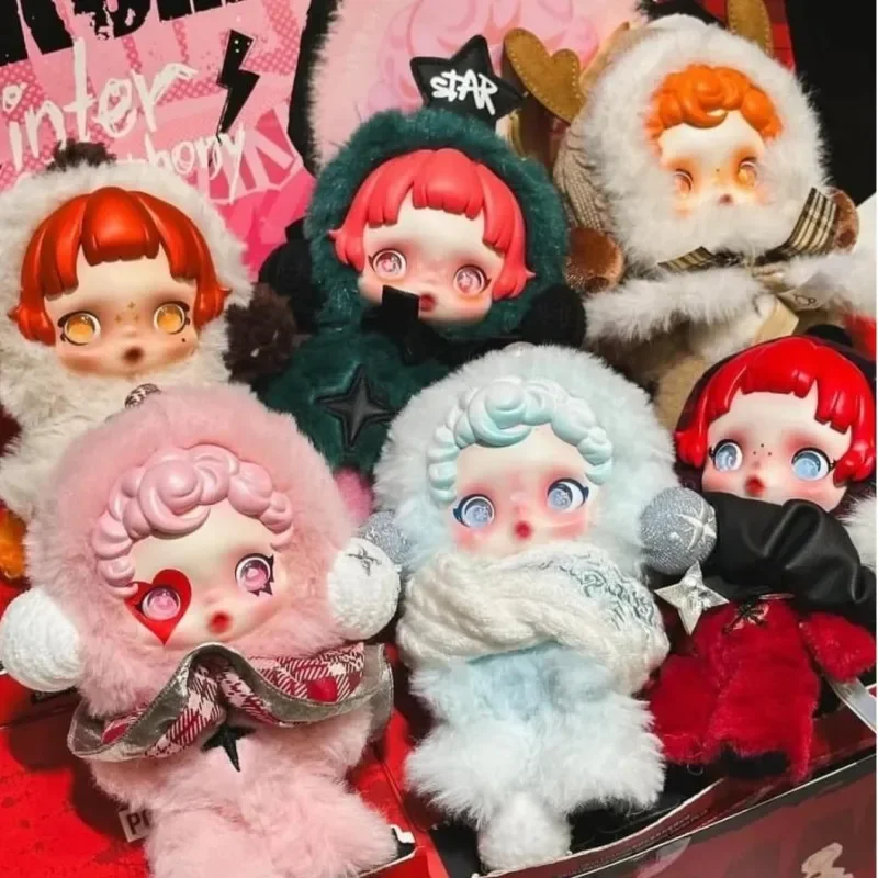 [In Stock]SKULLPANDA Winter Symphony Series Blind Box Figure Vinyl Plush Doll Mystery Box Surprise Guess Bag Ornament Toy Gifts