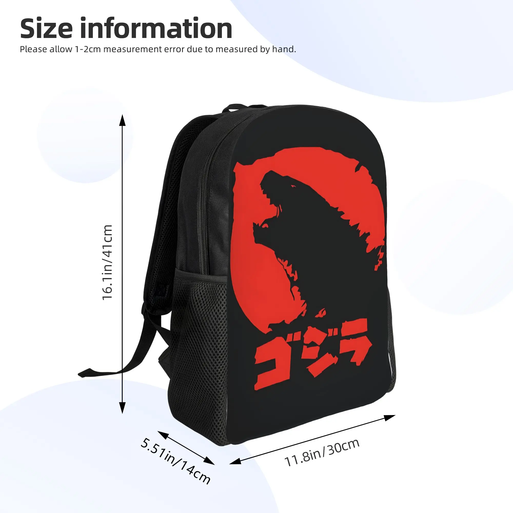 1Piece GODZILLA Schoolbag Head Backpack New Semester Begins view 6