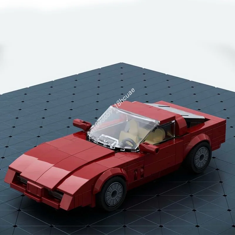 

302pcs MOC Chevroleteed Corvette City Champions Supercar Model Building Blocks Toy Assemble Christmas Gifts Idea Brick Kids