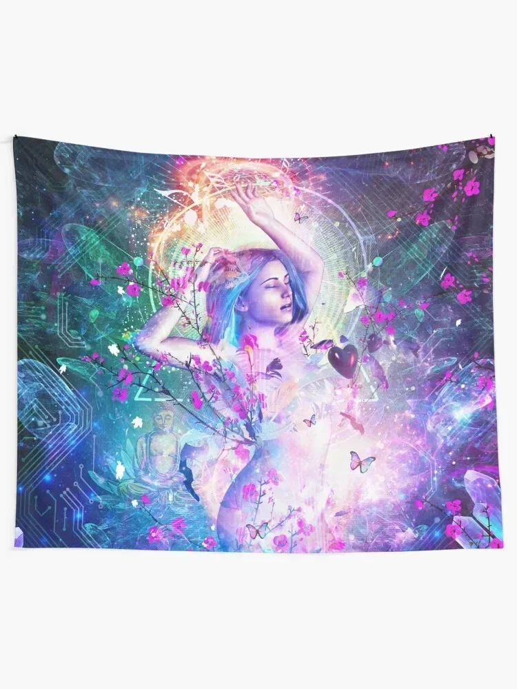 Encounter With The Sublime Tapestry Room Decoration Accessories Aesthetics For Room Room Decor For Girls Tapestry