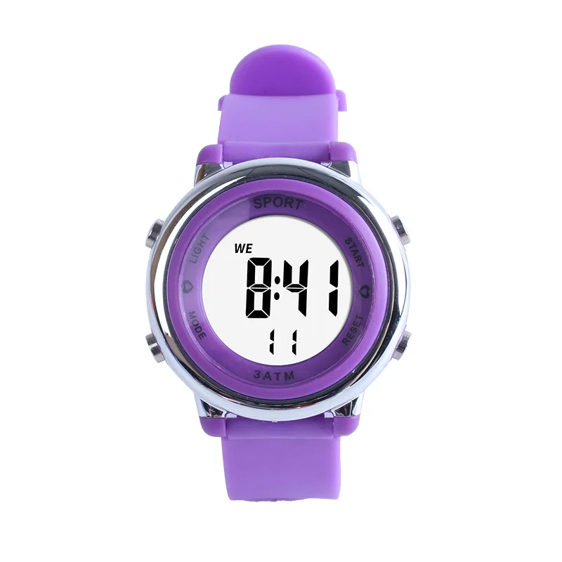 Children\'s Watches Cartoon Student Electronic Watch Luminous Girl Anti-drop Sports Simple Watch Sports Digital Wristwatches