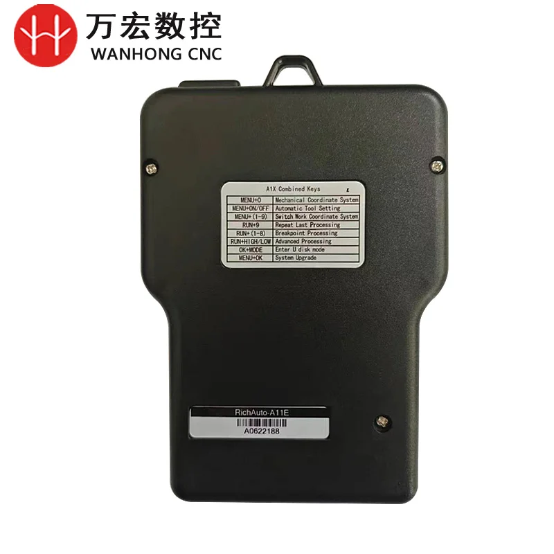 Контроллер ЧПУ RichAuto DSP, ручка A11E A11, контроллер движения, пульт дистанционного управления для 3-осевого гравировального станка